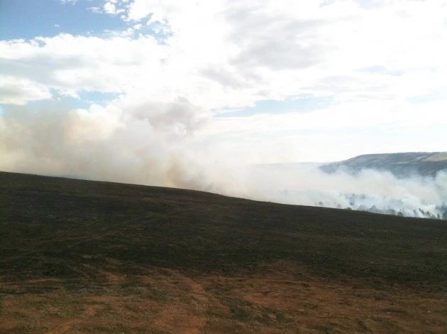Sheep Herder Hill Fire Line on Casper Mountain Sheep Herder Hill Fire Line on Casper Mountain