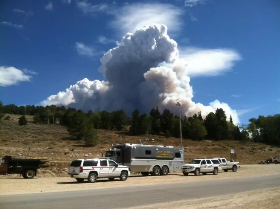 Casper-Natrona Command Communications Center Responds to Sheep Herder Hill Fire on Casper Mountain