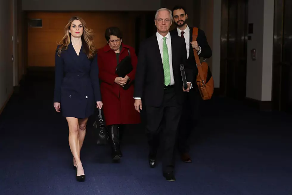 Hope Hicks Declines to Answer Some Questions