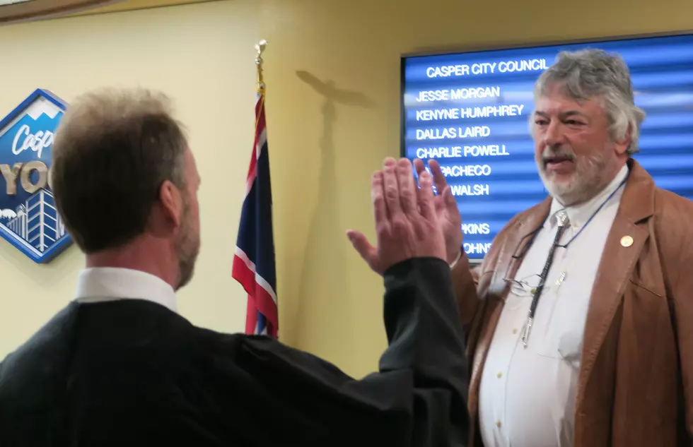 Mike Huber Sworn In As New Casper City Council Member