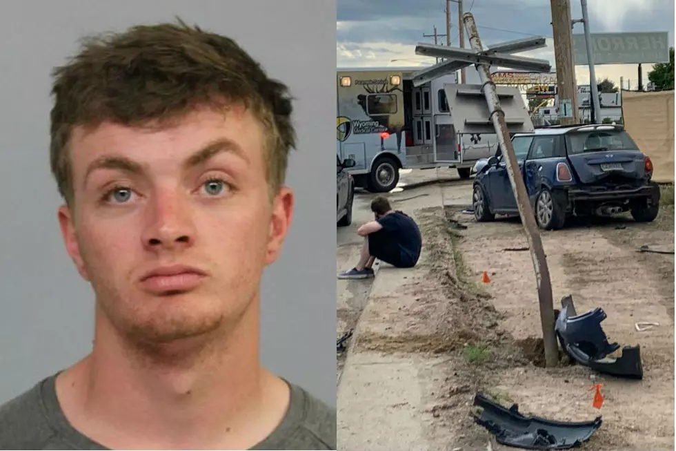 Casper Man Arrested After Crashing, Running From Police Tuesday