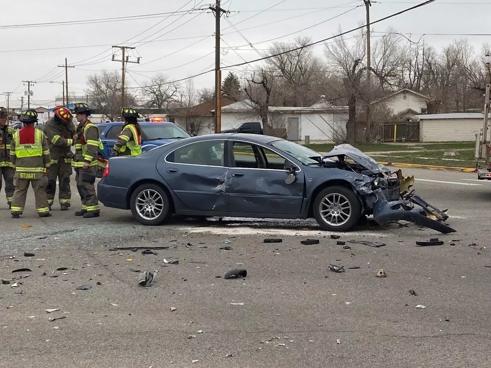 PHOTOS: Major Accident On Poplar and Collins Results in Driver Being Stretchered to Ambulance