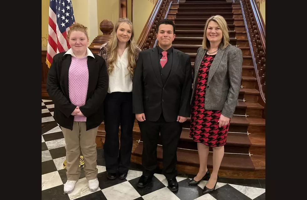 Central Wyoming Girl Wins the Youth of the Year Competition at the State Capitol