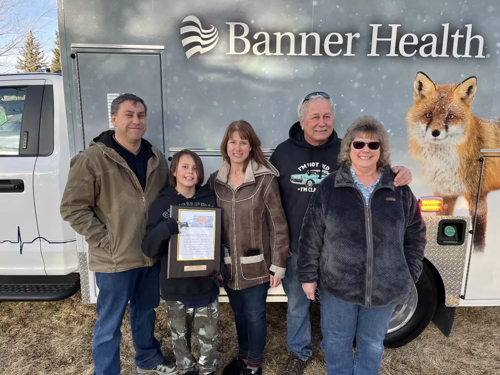 Local Fifth Grader’s Artwork Featured On New Banner Wyoming Medical Center Ambulance