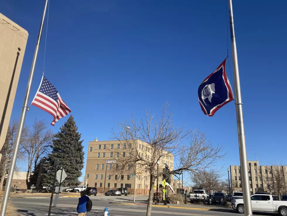 US, Wyoming flags to return to full staff Monday